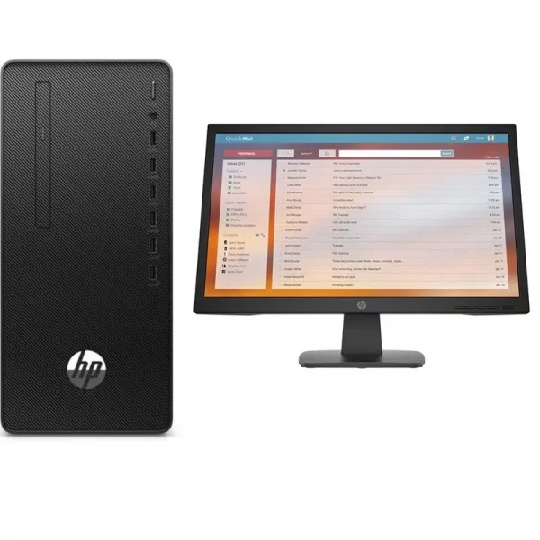 Pc De Bureau HP Pro 300 G6 i5 10400 4Go 1To (2T8E0ES) + ECRAN 21,5.”
